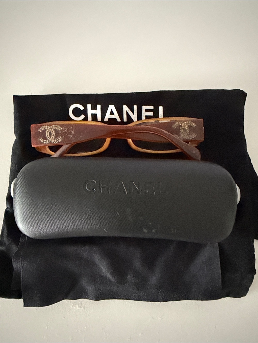 Vintage CHANEL 3096B Eyeglasses in color 856